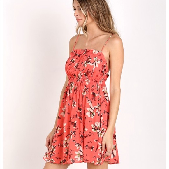 NEW • Free People • Jolene Floral Slip Mini Dress - Picture 3 of 6